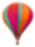 Small blured baloon